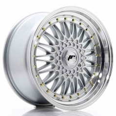 JR Wheels JR9 18x9 ET40 5x112/114 Silber mit poliertem Rand