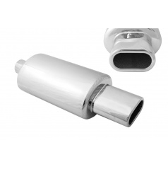 Endschalldämpfer 73x122mm Eingang 63,5mm