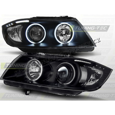 BMW E90/91 05-08 ANGEL EYES SCHWARZ (LPBM62) - CCFL