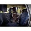 Schutzdecke für einen Hund zwischen den Sitzen PROFI 145x147 cm schwarz