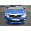 Spoiler unter der vorderen Stoßstange ver.1 für Škoda Octavia RS Facelift Mk2, Maxton Design (ABS-Kunststoff ohne Oberflächenbehandlung)