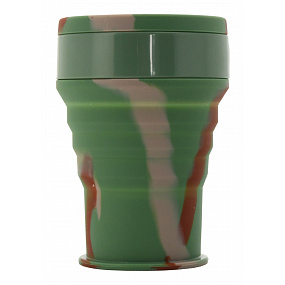 Silikon-Faltbecher ARMY 350ml