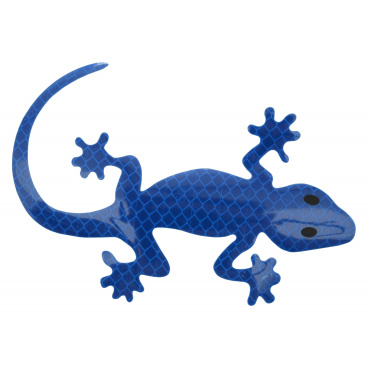 Selbstklebendes Dekor GECKO blau
