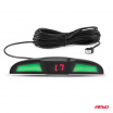 Parkassistent LED COB 4-Sensoren Silber