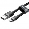USB-zu-Micro-USB-Kabel Cafule 2.0A 3m schwarz&grau Baseus