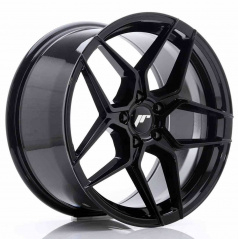 JR Wheels JR34 18x9 ET42 5x112 Glänzend Schwarz