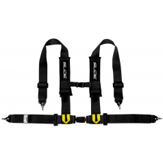 Sportgurte Slide V2 Schwarz 4P 3" E4