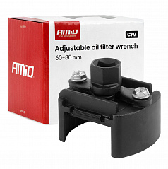 Verstellbarer Ölfilterschlüssel 60–80 mm CrV