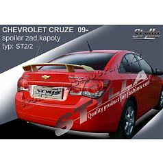 CHEVROLET CRUZE 09+ Heckhaubenspoiler (EU-Homologation)