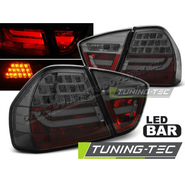BMW E90 03.2005-08.2008 Rückleuchten rauchfarbene LED-Leiste