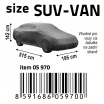 Schutzplane VOLLSTÄNDIG SUV-VAN NYLON 515x195x142cm