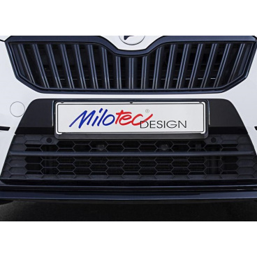 Dekor unter dem vorderen Nummernschild – Škoda Yeti City vonr.v. 2013 Dekor unter dem vorderen Nummernschild – Škoda Yeti City vonr.v. 2013