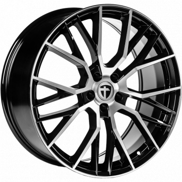 Leichtmetallfelge Tomason TN23 8,5x19 5X108 ET45 schwarz, oben poliert Leichtmetallfelge Tomason TN23 8,5x19 5X108 ET45 schwarz, oben poliert