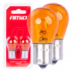 Halogenlampen PY21W BAU15S 12V AMBER 2 Stück Blister
