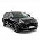 Schwarze Verkleidung der Vorderseite der Motorhaube Ford Puma 2019–24