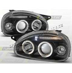 OPEL CORSA B 1993–00 ANGEL EYES SCHWARZE FRONTKLARE LICHTER