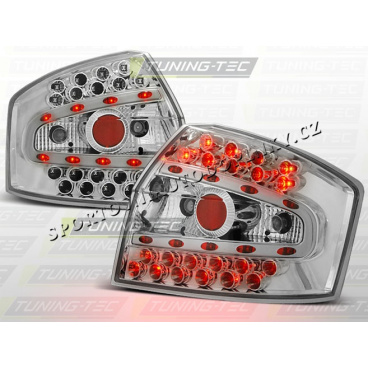 AUDI A4 (B6) SEDAN 2000–04 LED-HECKLEUCHTEN CHROM AUDI A4 (B6) SEDAN 2000–04 LED-HECKLEUCHTEN CHROM
