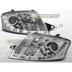 AUDI TT 1999-06 FRONT KLARES DAYLIGHT LED CHROM