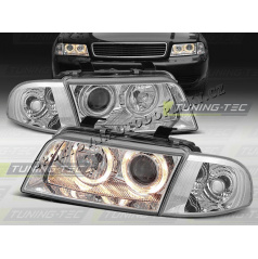 AUDI A4 (B5) 1994–98 KLARE VORDERE LICHTER ANGEL EYES CHROM