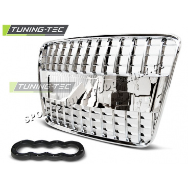 Audi Q7 2005-09 Chrom S-Line Style Maske (GRAU08)