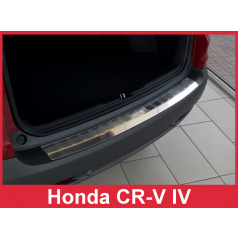 Edelstahlabdeckung - Schwellenschutz für die hintere Stoßstange Honda CR-V IV 2012-15