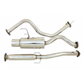 Sport-Edelstahlauspuff TurboWorks Honda Civic 1996-00 3D