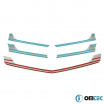 Edelstahl-Frontmaskenabdeckung Omtec Mercedes Sprinter W906 (FL) 2013-18