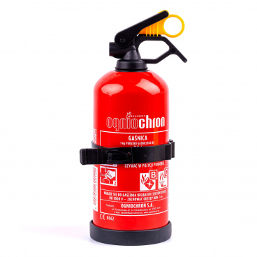Pulverlöscher GP-1 BC mit Halterung