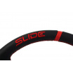 Lenkrad SLIDE 350mm Offset:90mm Leder Rot