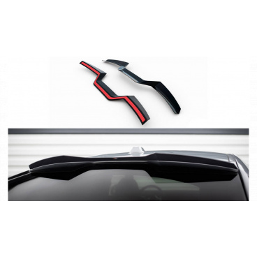 Verlängerungsspoiler BMW X6 G06 F96 M-Pack Glänzend Schwarz Verlängerungsspoiler BMW X6 G06 F96 M-Pack Glänzend Schwarz