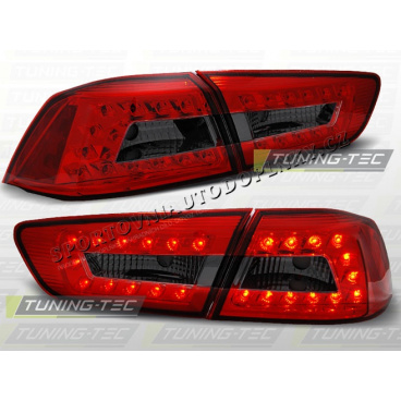 MITSUBISHI LANCER 8 SEDAN 2008–11 HINTERE LED-LAMPEN RED SMOKE