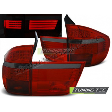 BMW X5 E70 2006-03.2010 rot getönte LED-Rückleuchten
