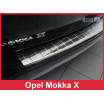 Edelstahl-Abdeckungsset-Heckstoßstangenschutz+Türschwellenschutzleisten Opel Mokka X 2016+
