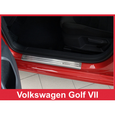 Einstiegsleisten aus Edelstahl, 4 Stück, Volkswagen Golf 7 2012–16
