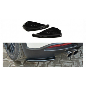 Splitter Fiat Grande Punto Abarth Tył Boczne Gloss Black