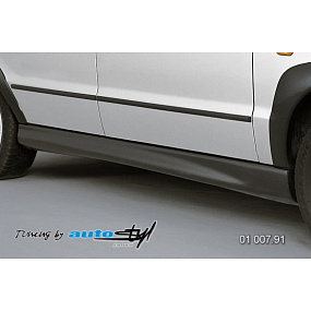 Škoda Felicia (bisv. 97) Einstiegsleisten - schwarzes Muster*