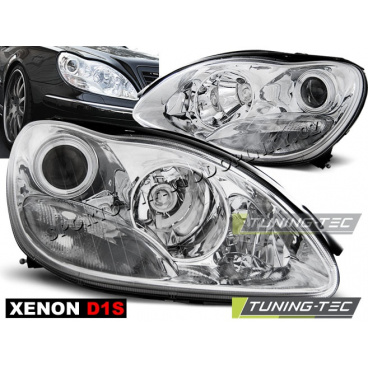 Mercedes W220 S-Klasse 09.1998-05.2005 FRONTKLARES CHROM-XENON-LICHT