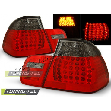 BMW E46 09.2001-03.2005 Limousine mit rot getönten LED-Rücklichtern
