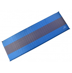 Selbstaufblasende Matte 195x60x5cm blaugrau