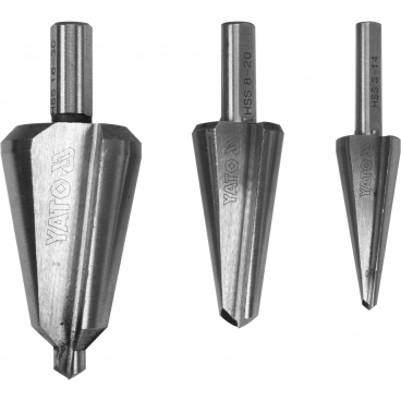 Satz Stufenkegelbohrer für Blech 3-30 mm
