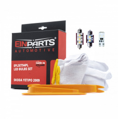 6 Stück LED-Innenbeleuchtung Škoda Yeti 2009+ (komplettes Montageset)