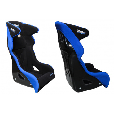 Sportsitz Bimarco Hamer PRO Velours Blau-Schwarz FIA
