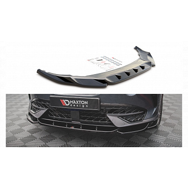 Splitter Cupra Formentor vorne v.1 glänzend schwarz Splitter Cupra Formentor vorne v.1 glänzend schwarz