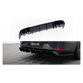 Dokładka Seat Leon ST FR Mk4 Zderzak Tył v.2 Gloss Black