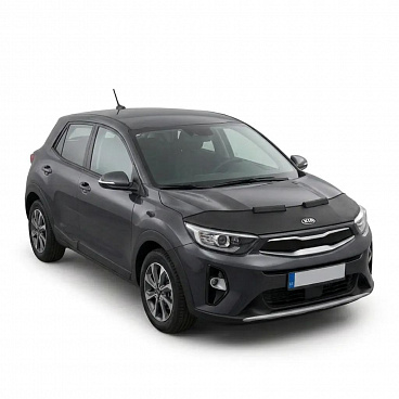 Schwarze Fronthaubenabdeckung Kia Stonic 2017+