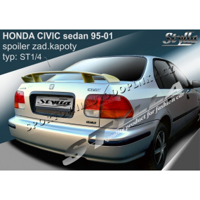 HONDA CIVIC Limousine 95-01 Heckspoiler. Hauben (EU-Homologation) HONDA CIVIC Limousine 95-01 Heckspoiler. Hauben (EU-Homologation)