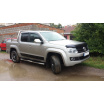 VW Amarok 2010+ Edelstahl-Chrom-Spiegelabdeckungen OMTEC