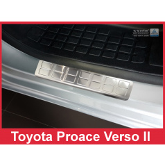 Einstiegsleisten aus Edelstahl, 2 Stück, Toyota Proace Verso 2 2016+