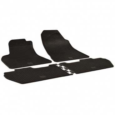 Gummiteppiche-Gummi-Automatten, Peugeot PARTNER 2008+ - 4 Teile Gummiteppiche-Gummi-Automatten, Peugeot PARTNER 2008+ - 4 Teile