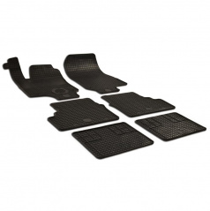 Gummiteppiche-Gummi-Automatten, Opel ZAFIRA 1999-2004 - 6 Teile